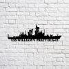 Us Navy Metal Sign, Veteran Signs, Uss William R Rush Navy Ship Metal Art, Metal Sign, Metal Sign Decor, Metal Navy Signs Us Navy Metal Sign, Veteran Signs, Uss William R Rush Navy Ship Metal Art, Metal Sign, Metal Sign Decor, Metal Navy Signs