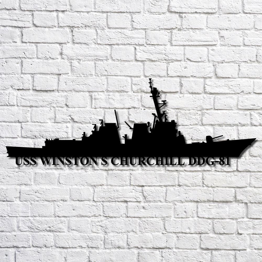 Us Navy Metal Sign, Veteran Signs, Uss Winston S Churchill Ddg81 Navy Ship Metal Art, Metal Sign, Metal Sign Decor, Metal Navy Signs Us Navy Metal Sign, Veteran Signs, Uss Winston S Churchill Ddg81 Navy Ship Metal Art, Metal Sign, Metal Sign Decor, Metal Navy Signs