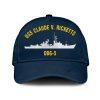 Us Navy Veteran Cap, Embroidered Cap, Uss Charles R Ware Dd-865 Classic Embroidered Cap, 3D Embroidered Hats, Mens Navy Cap