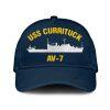 Us Navy Veteran Cap, Embroidered Cap, Uss Corry Dd-817 Classic Embroidered Cap, 3D Embroidered Hats, Mens Navy Cap