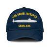 Us Navy Veteran Cap, Embroidered Cap, Uss Darby De-218 Classic Embroidered Cap, 3D Embroidered Hats, Mens Navy Cap