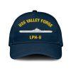 Us Navy Veteran Cap, Embroidered Cap, Uss Vancouver Lpd-2 Classic Embroidered Cap, 3D Embroidered Hats, Mens Navy Cap
