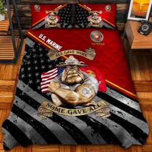 Veteran Bedding Set, Honoring American Flag US&hellip;