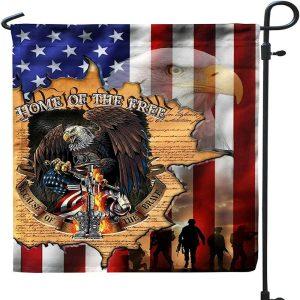 Veteran Day Flag, Home Of The Free&hellip;