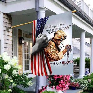 Veteran Day Flag Premium Freedom With Out Blood Flag Us Flag Veterans Day American Flag Veterans Day 1 dux3dl.jpg