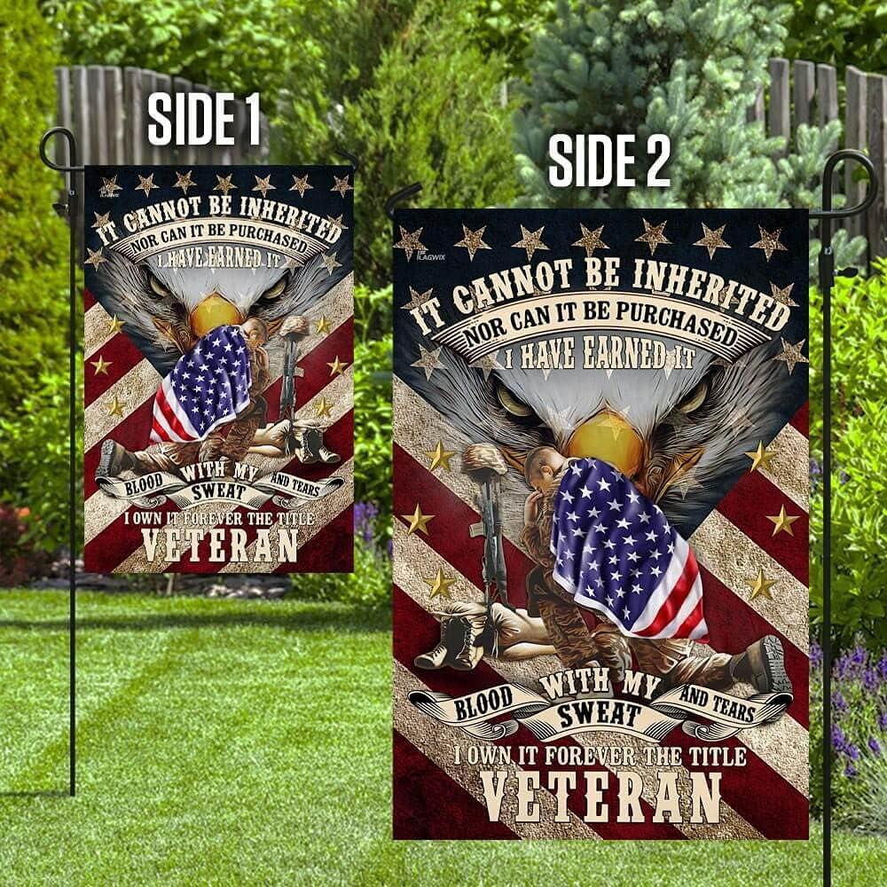 Veteran Flag, Forever The Title Veteran American Flag, American Flag, Veteran Decoration Outdoor Flag
