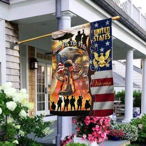 Veteran Flag, Home Of The Free American&hellip;