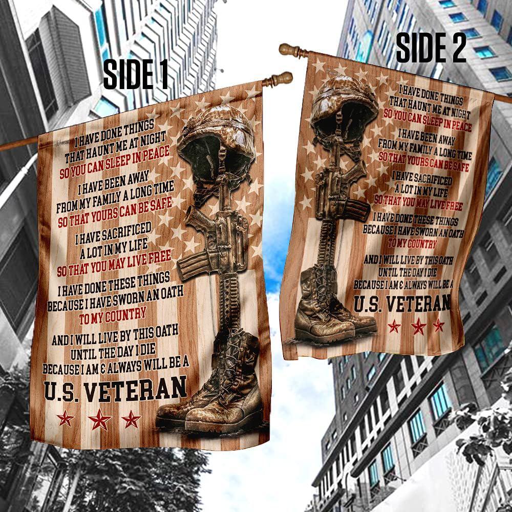 Veteran Flag, I Have Done Things American Flag, American Flag, Veteran Decoration Outdoor Flag