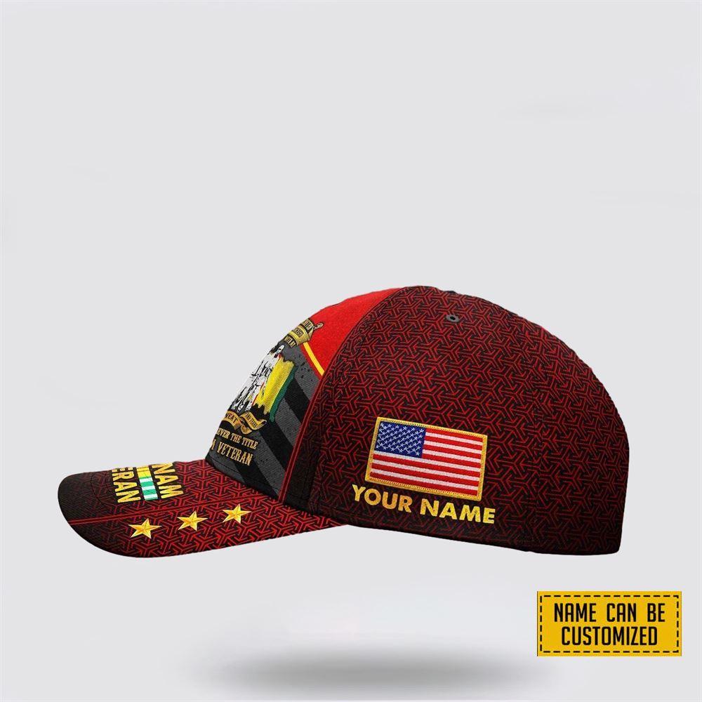 Veterans Baseball Caps Blood Sweat And Tears, Personalized Name Veteran, Custom Army Cap, Gifts For Military Personnel
