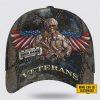 Veterans Baseball Caps I Am A Grumpy Veteran, Personalized Name Military, Custom Army Cap, Gifts For Military Personnel
