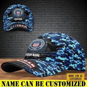 Veterans Baseball Caps US Coast Guard Camo&hellip;