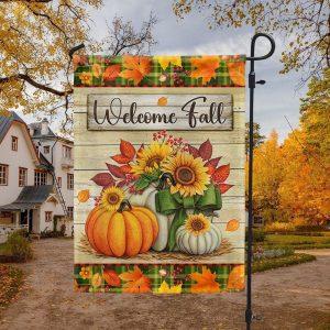 Welcome Fall Pumpkins Harvest Thanksgiving Flag –&hellip;