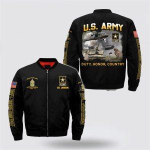 Army Bomber Jacket, Personalized Name Rank Army&hellip;
