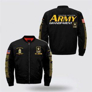 Army Bomber Jacket, Personalized Name Rank US&hellip;