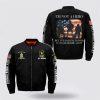 Army Bomber Jacket, Personalized Name Rank United States Army Bomber Jacket, Veteran Bomber Jacket