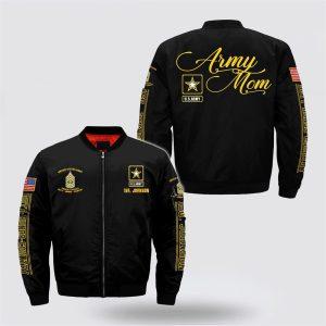 Army Bomber Jacket, Personalized Name Rank US&hellip;