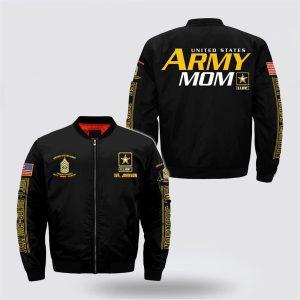 Army Bomber Jacket, Personalized Name Rank US&hellip;