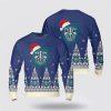 Army Sweater, US Army 173rd Airborne Brigade Sky Soldiers Christmas AOP Sweater