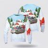 Army Sweater, US Army M3 Stuart Honey Connecticut IV A Squadron 5th Royal Tank Regiment 7th Armoured Division Christmas Sweater