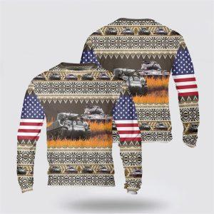 Army Sweater, US Army M4A3 Sherman Christmas&hellip;
