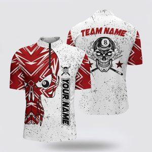 Billiard Jerseys, Custom Billiard Jerseys, 3D Skull&hellip;