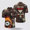 Billiard Jerseys, Custom Billiard Jerseys, 8 Ball Fire Smoke Green Billiard Men Jerseys Shirts, Billiard Shirt Designs