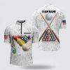 Billiard Jerseys, Custom Billiard Jerseys, Billiard Balls 3D Jerseys Shirts, Billiard Shirt Designs