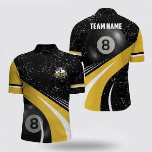 Billiard Jerseys, Custom Billiard Jerseys, Black And&hellip;