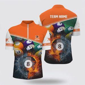 Billiard Jerseys, Custom Billiard Jerseys, Orange Billiard&hellip;
