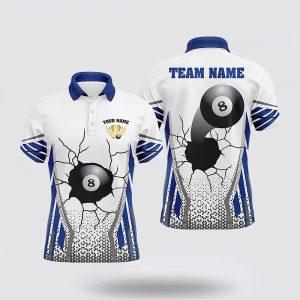 Billiard Polo Shirts, 8 Ball Broken Wall&hellip;
