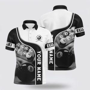 Billiard Polo Shirts, 8 Ball Pool Billiard&hellip;
