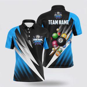 Billiard Polo Shirts, 8 Ball Pool Billiard&hellip;
