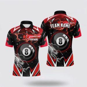 Billiard Polo Shirts, 8 Ball Pool Billiard&hellip;