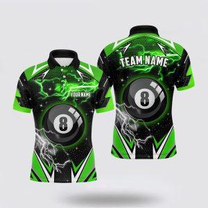 Billiard Polo Shirts, 8 Ball Pool Billiard&hellip;
