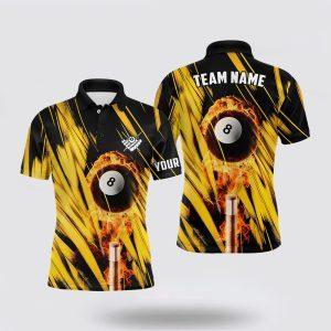 Billiard Polo Shirts, Billiard Ball Fire And&hellip;