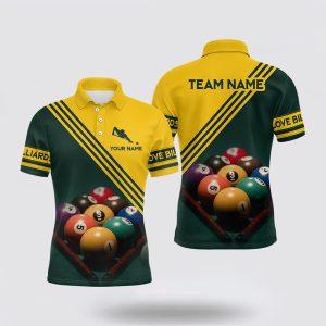 Billiard Polo Shirts, Billiard Ball Set 3D&hellip;