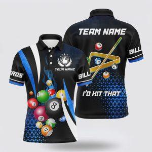 Billiard Polo Shirts, Billiard Balls I’D Hit&hellip;