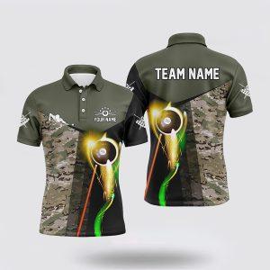 Billiard Polo Shirts, Billiard Camouflage Billiard 3D&hellip;