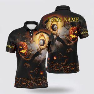 Billiard Polo Shirts, Billiard Halloween Haunted 3D&hellip;