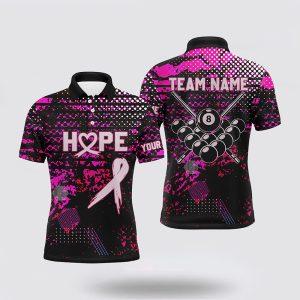 Billiard Polo Shirts, Breast Cancer Awareness Pink&hellip;
