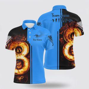 Billiard Polo Shirts, Funny Billiard Player Evolution&hellip;