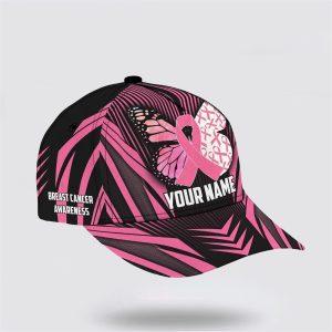 Breast Cancer Baseball Cap Custom Baseball Cap Butterfly Printed All Over Print Cap Breast Cancer Caps 2 ggrcks.jpg