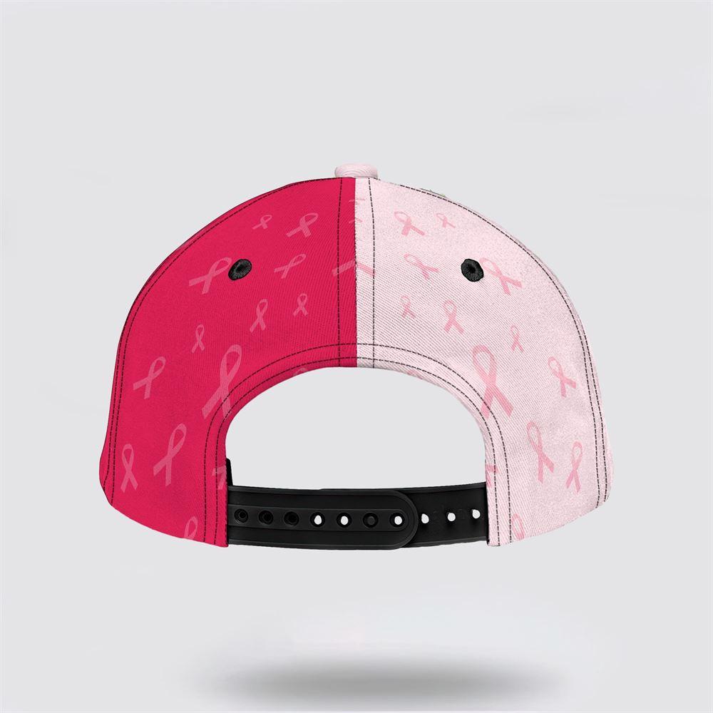 Breast Cancer Baseball Cap, Custom Baseball Cap, Faith Hope Love Art All Over Print Cap, Breast Cancer Caps