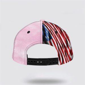 Breast Cancer Baseball Cap Custom Baseball Cap Fight Flower Art All Over Print Cap Breast Cancer Caps 4 wvgvbk.jpg