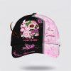 Breast Cancer Baseball Cap, Custom Baseball Cap, I Wear Pink For My Mon All Over Print Cap, Breast Cancer Caps