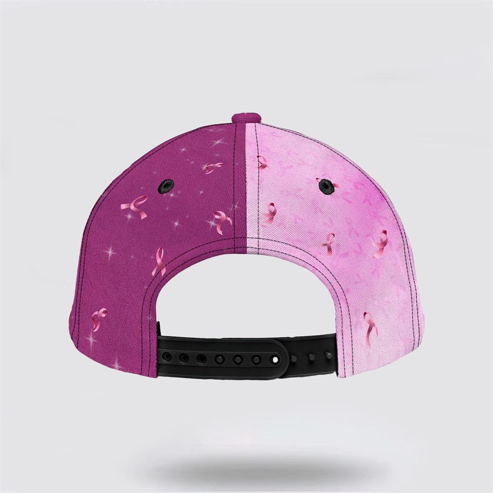 Breast Cancer Baseball Cap, Custom Baseball Cap, In October We Wear Pink All Over Print Cap, Breast Cancer Caps