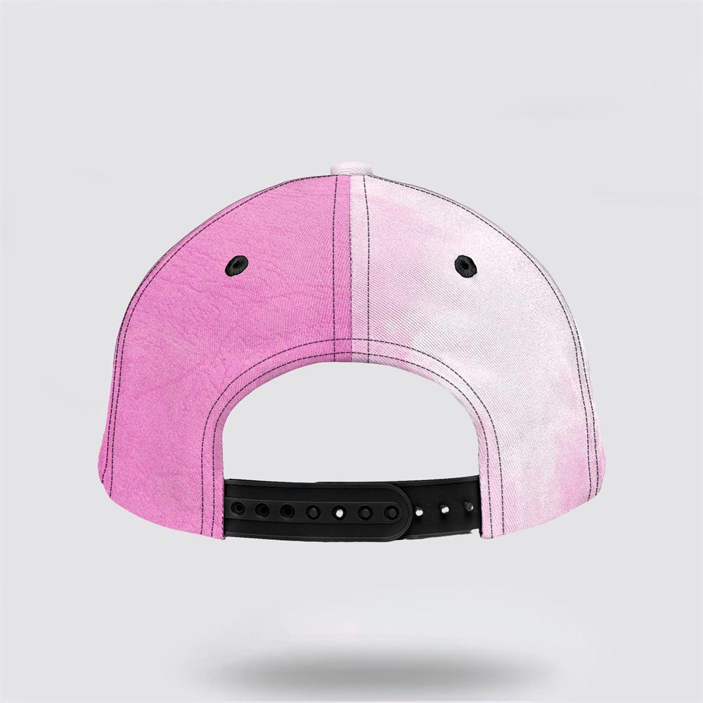 Breast Cancer Baseball Cap, Custom Baseball Cap, In October We Wear Pink Car Print All Over Print Cap, Breast Cancer Caps