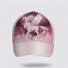 Breast Cancer Baseball Cap, Faith Hope Love Butterfly Art All Over Print Cap, Breast Cancer Caps
