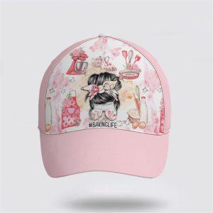 Breast Cancer Baseball Cap, Pinky Baking Life&hellip;