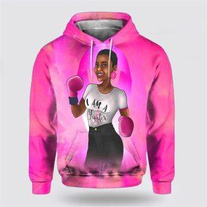 Breast Cancer Hoodie African American Women I Am A Fighter Breast Cancer Pink Hoodie Breast Cancer Awareness Shirts 3 pjccz1.jpg